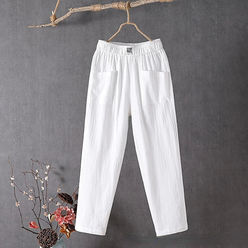 Damen- Leinenhose