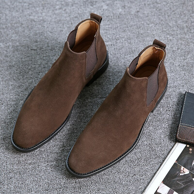 Chelsea-Stiefel aus Wildleder