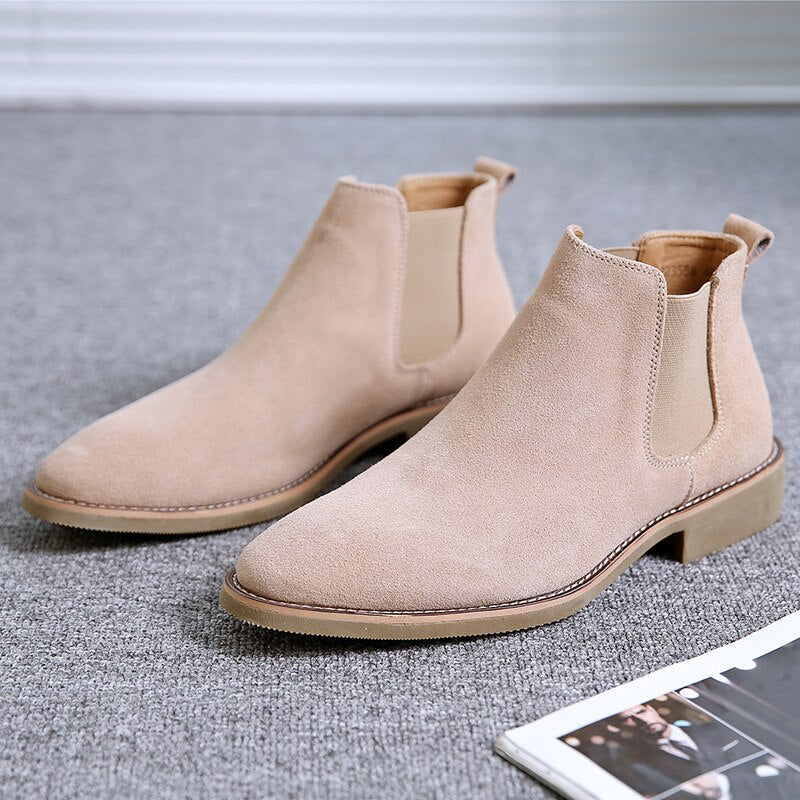 Chelsea-Stiefel aus Wildleder