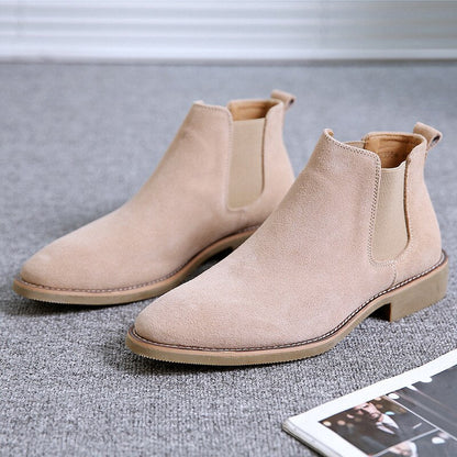 Chelsea-Stiefel aus Wildleder