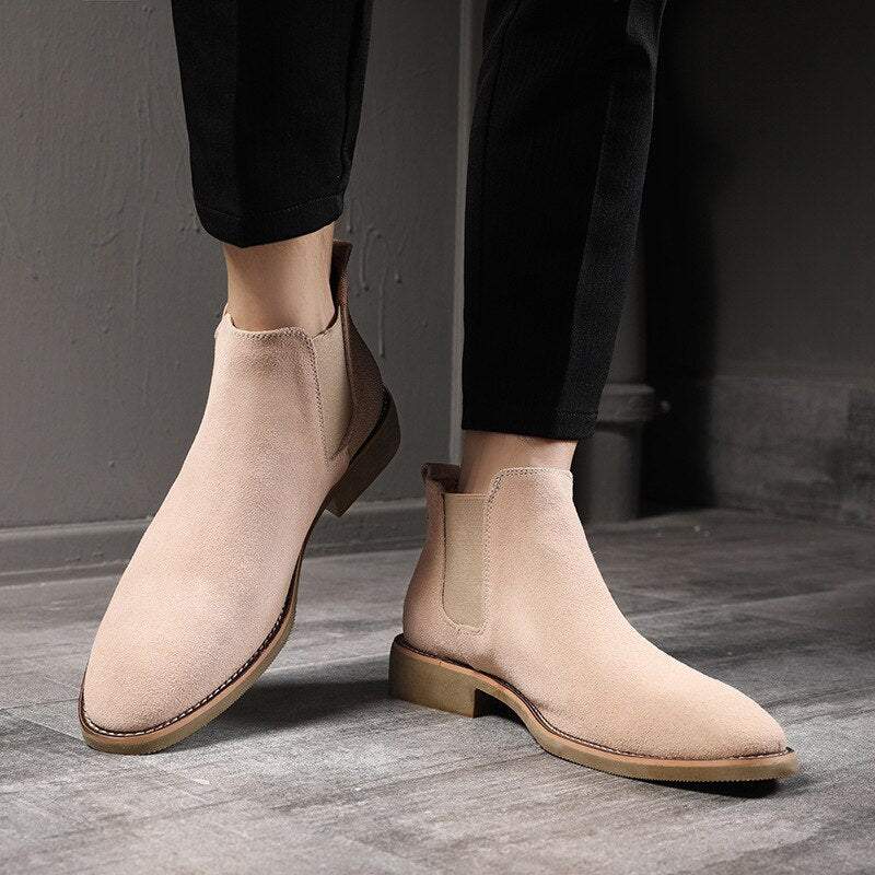 Chelsea-Stiefel aus Wildleder