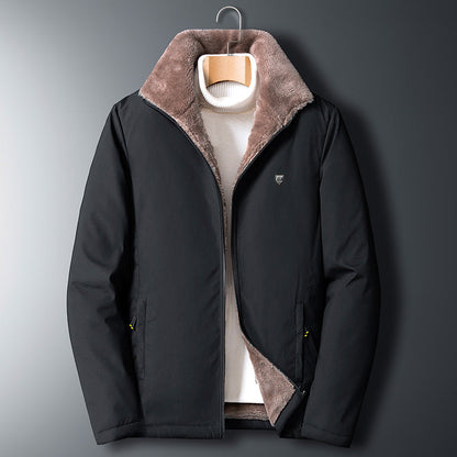 Fleece- Gefutterte Herrenjacke